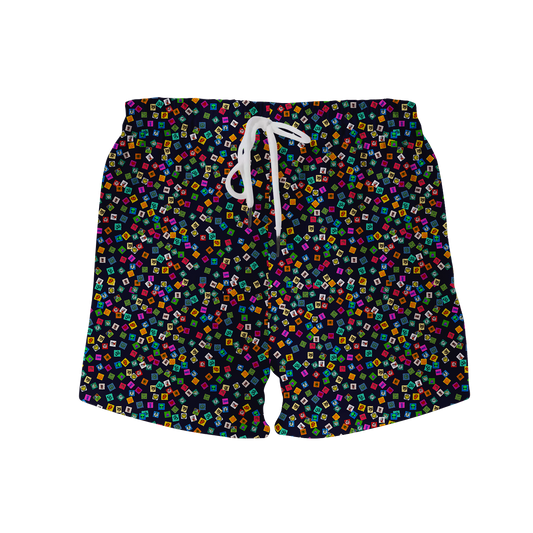 Tabs All Over Print Women's Shorts