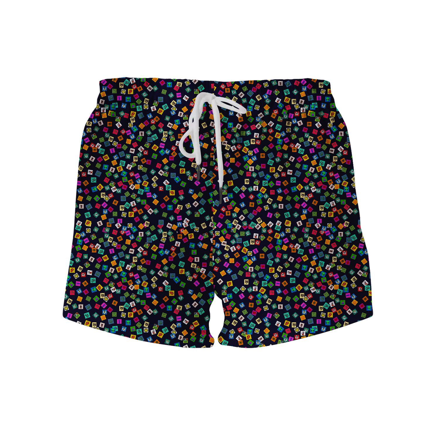 Tabs All Over Print Women's Shorts