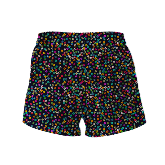 Tabs All Over Print Women's Shorts