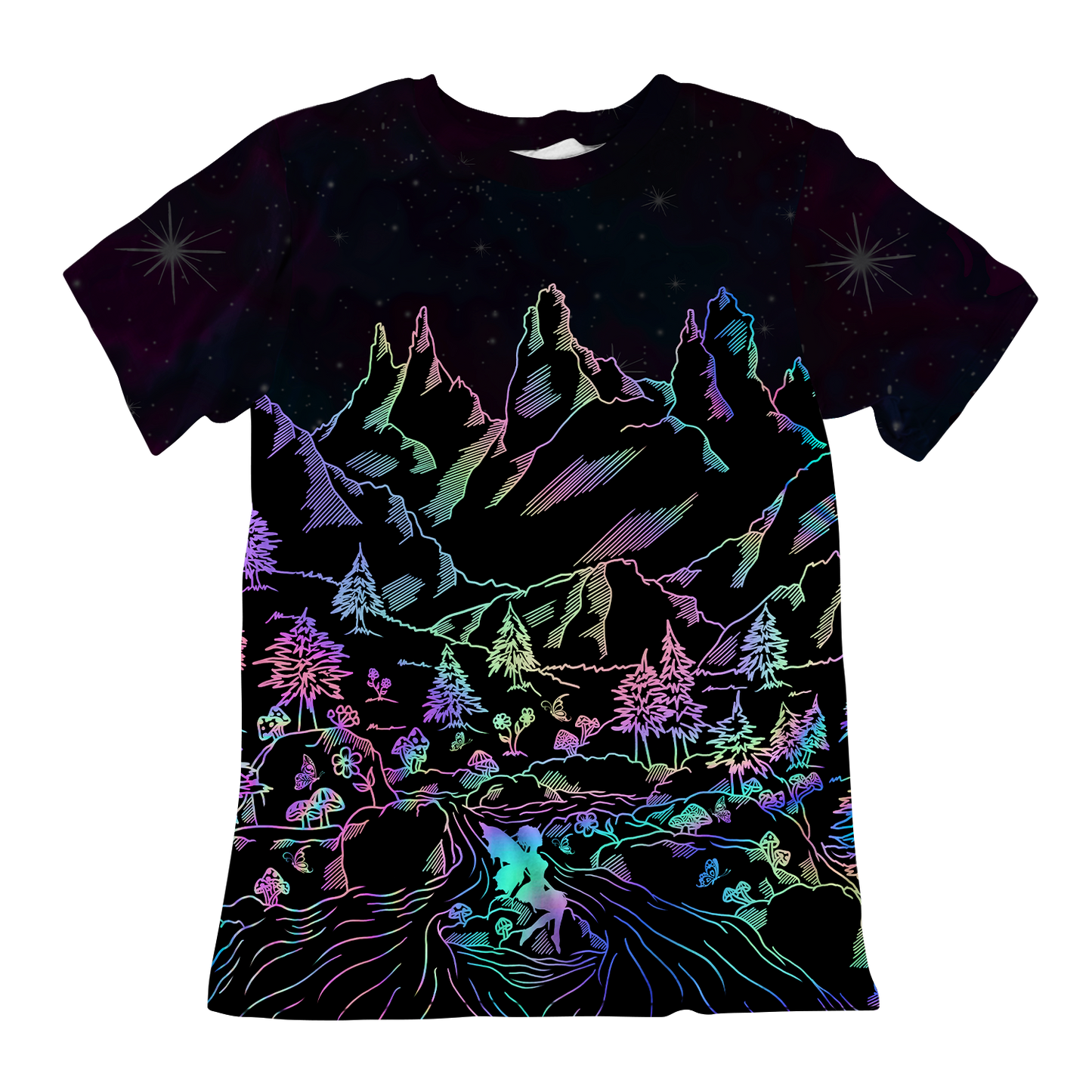 Psi~ World All Over Print Unisex Tee