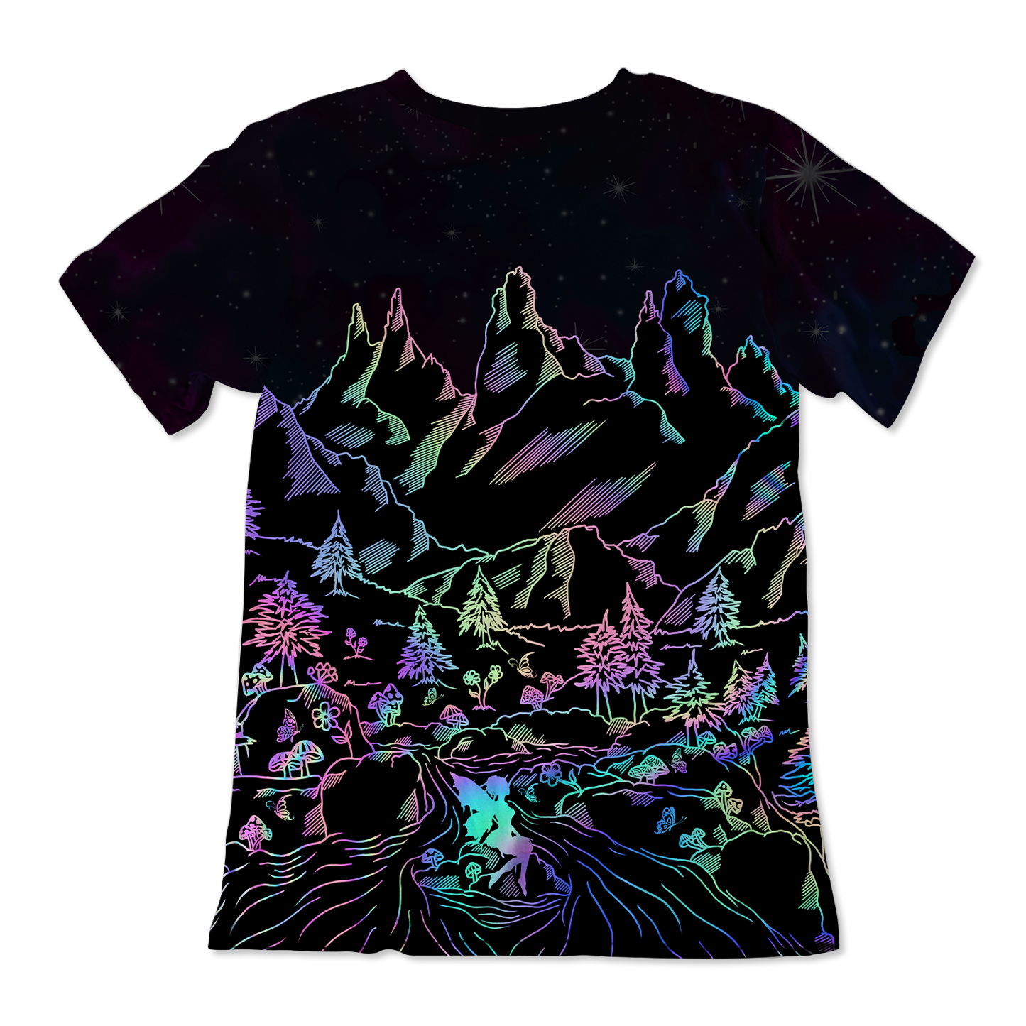 Psi~ World All Over Print Unisex Tee