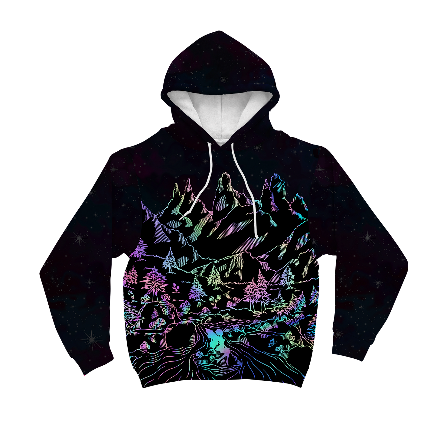 Psi~ World All Over Print Unisex Hoodie