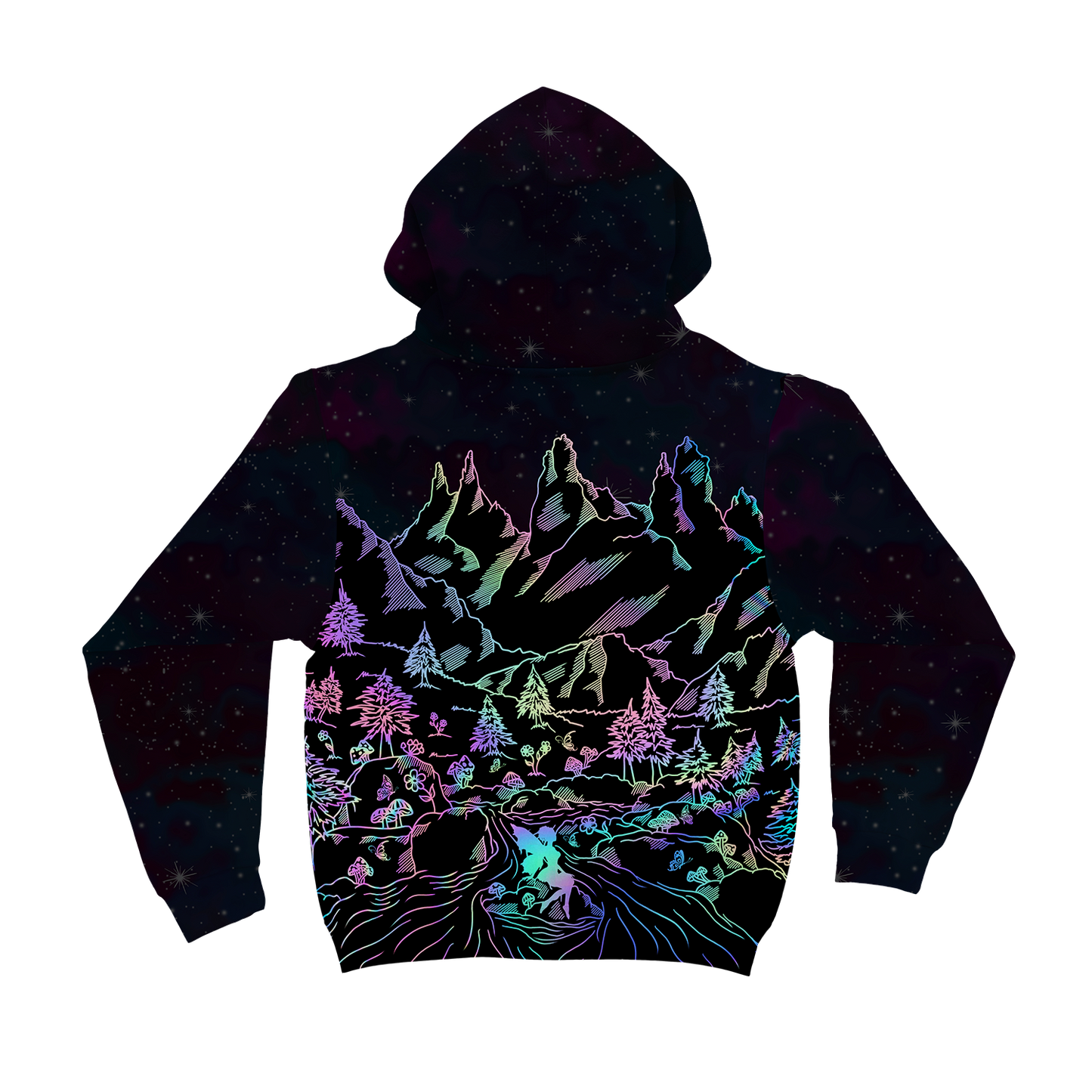 Psi~ World All Over Print Unisex Hoodie