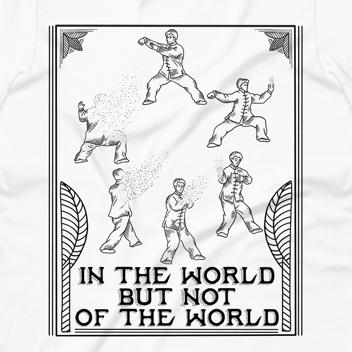 In The World But Not Of The World Graphic Tank Top