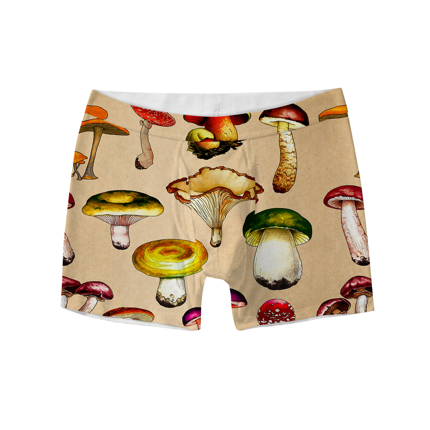 Magic Mushrooms All Over Print Men's Boxer Brief