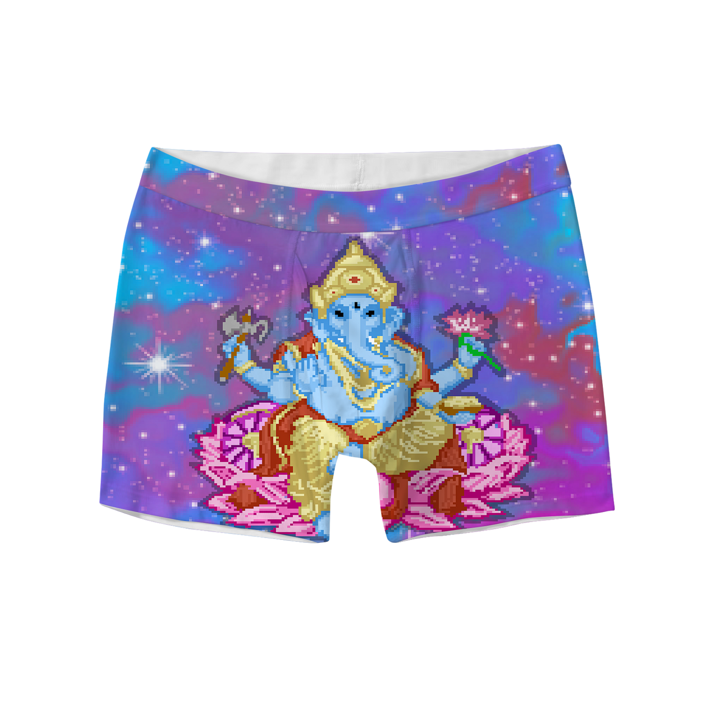 Pixel Ganesha All Over Print Men's Boxer Brief