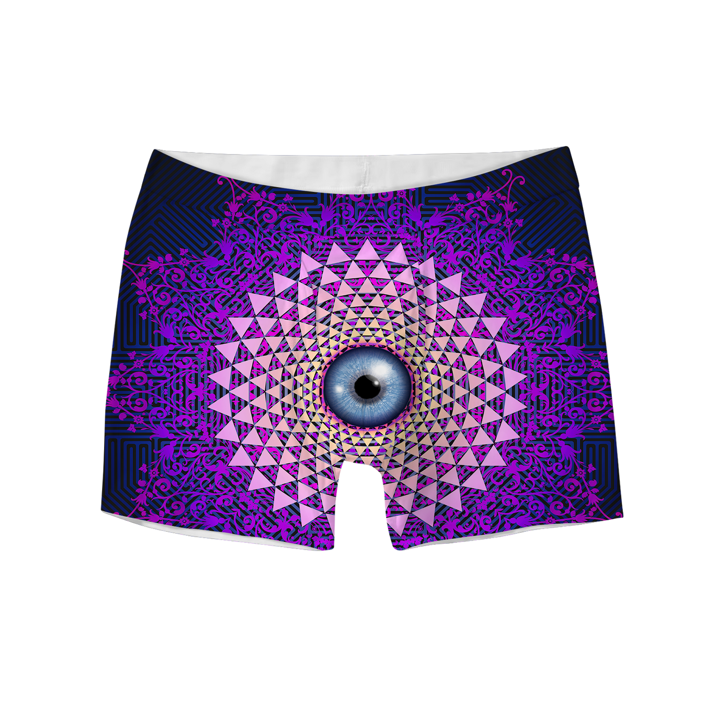 Psi~ Eye Ball All Over Print Men's Boxer Brief