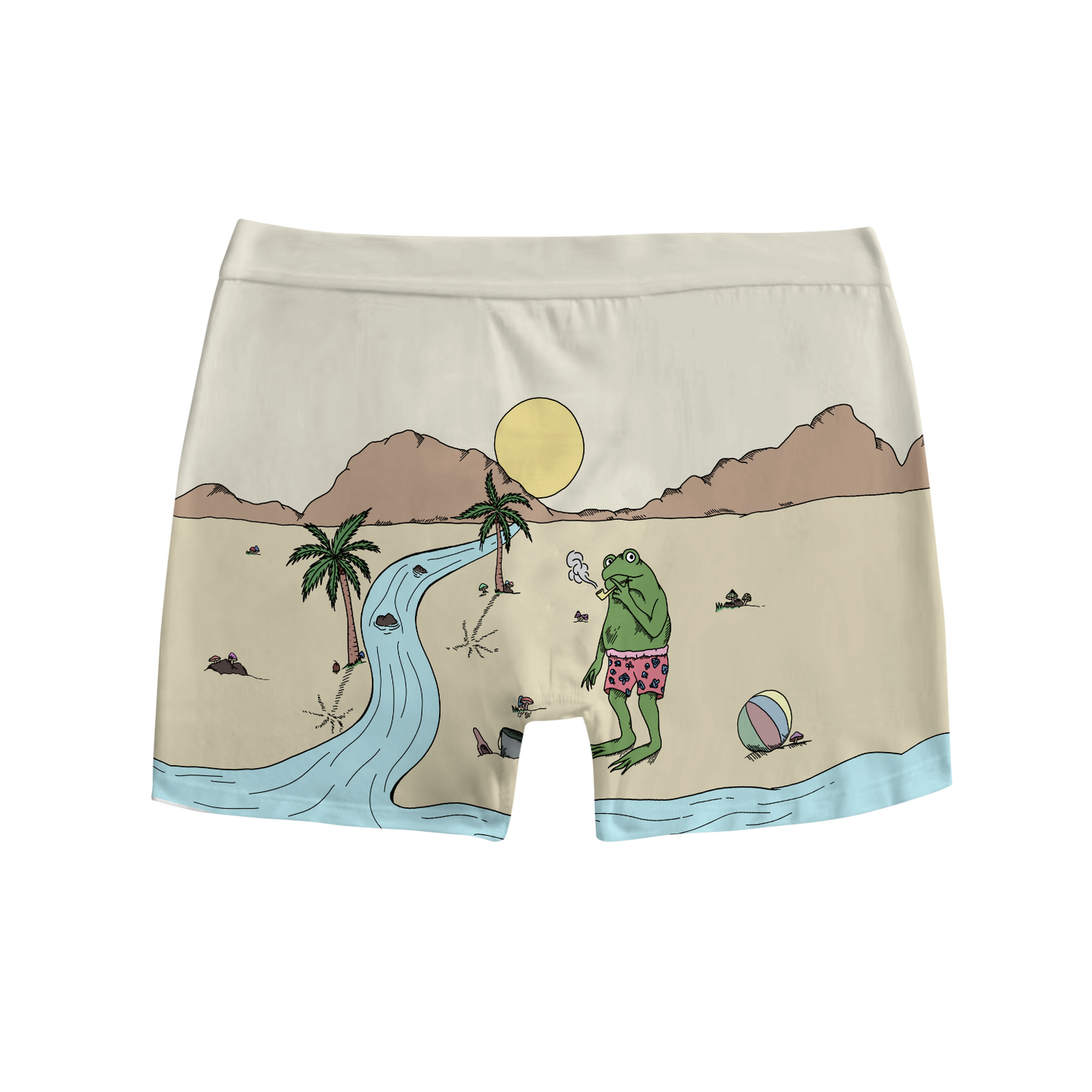 Beach Vibes presents All Over Print Men's Boxer Brief