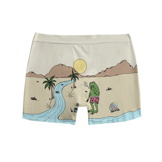 Beach Vibes presents All Over Print Men's Boxer Brief
