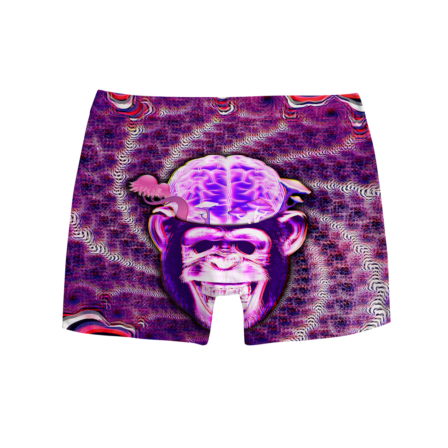 Ston~ Ape Brain All Over Print Men's Boxer Brief