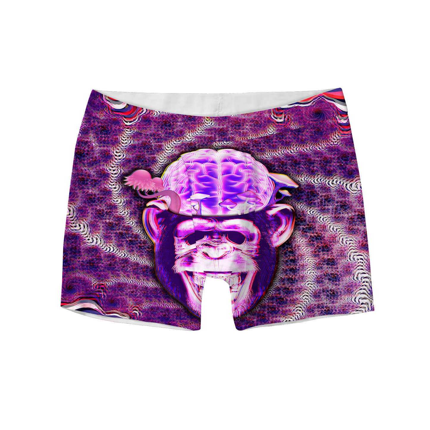 Ston~ Ape Brain All Over Print Men's Boxer Brief