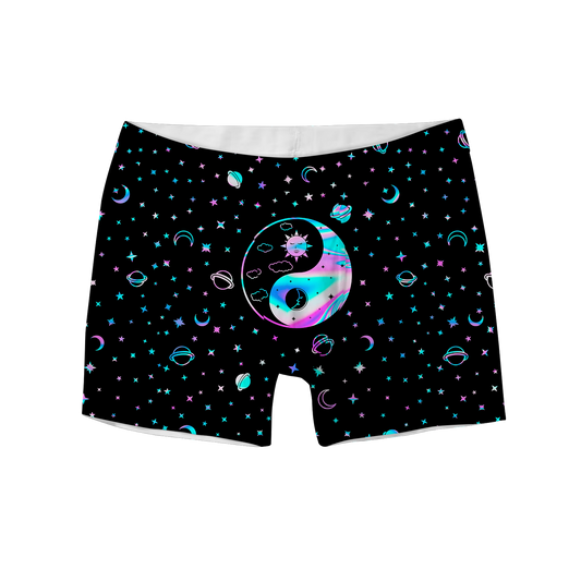 Yinyang Galaxy All Over Print Men's Boxer Brief