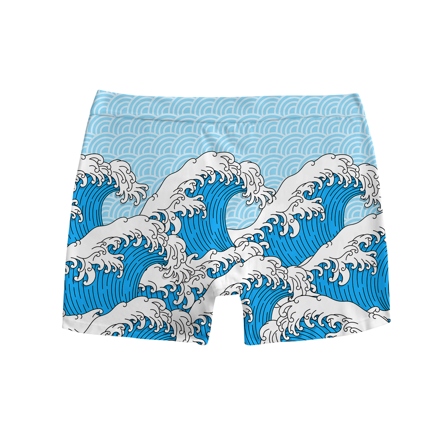 Retro Waves All Over Print Men's Boxer Brief