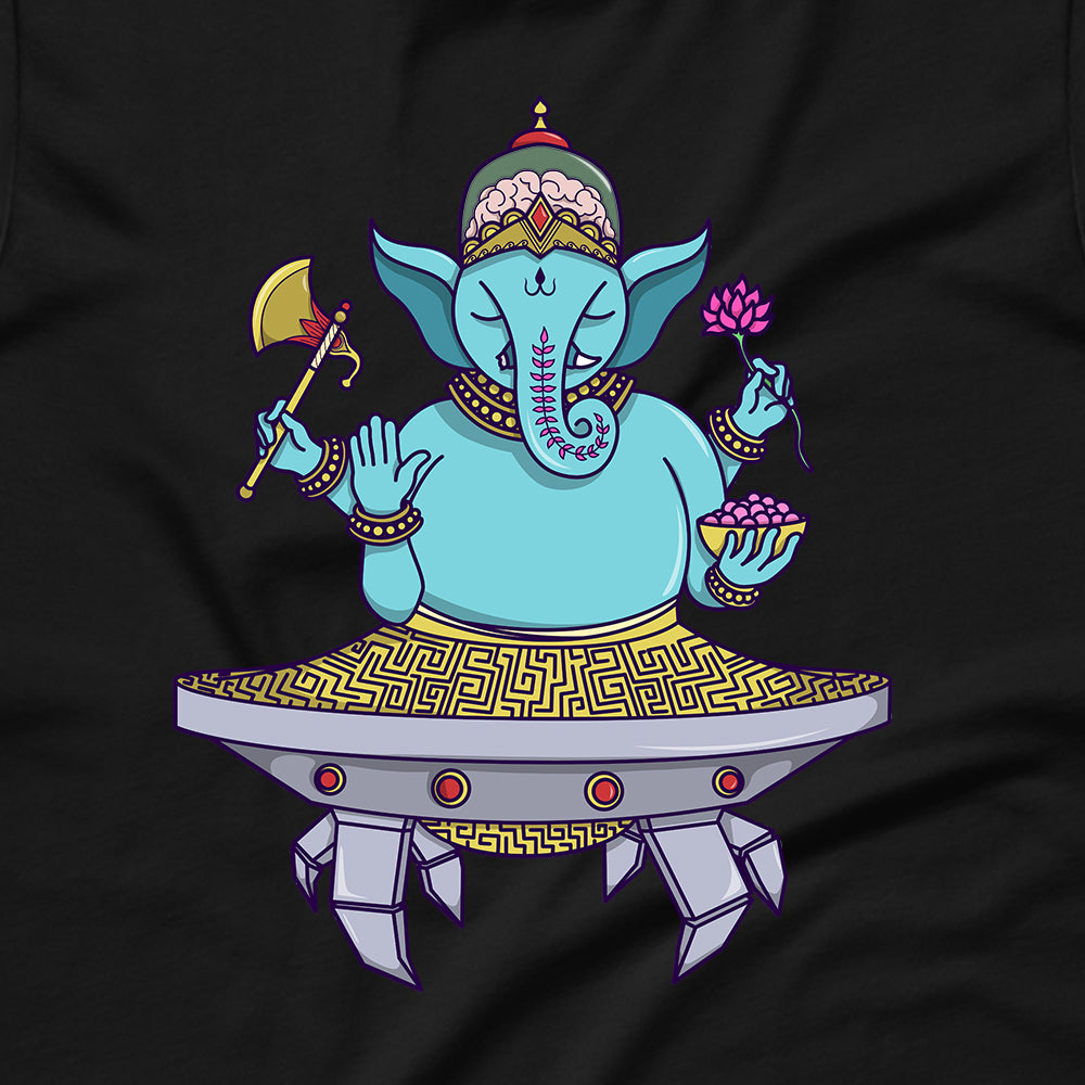 Ganesha Mech Graphic Hoodie