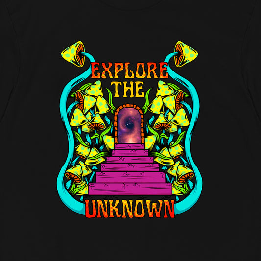 Explore The Unknown Graphic Crop Tee