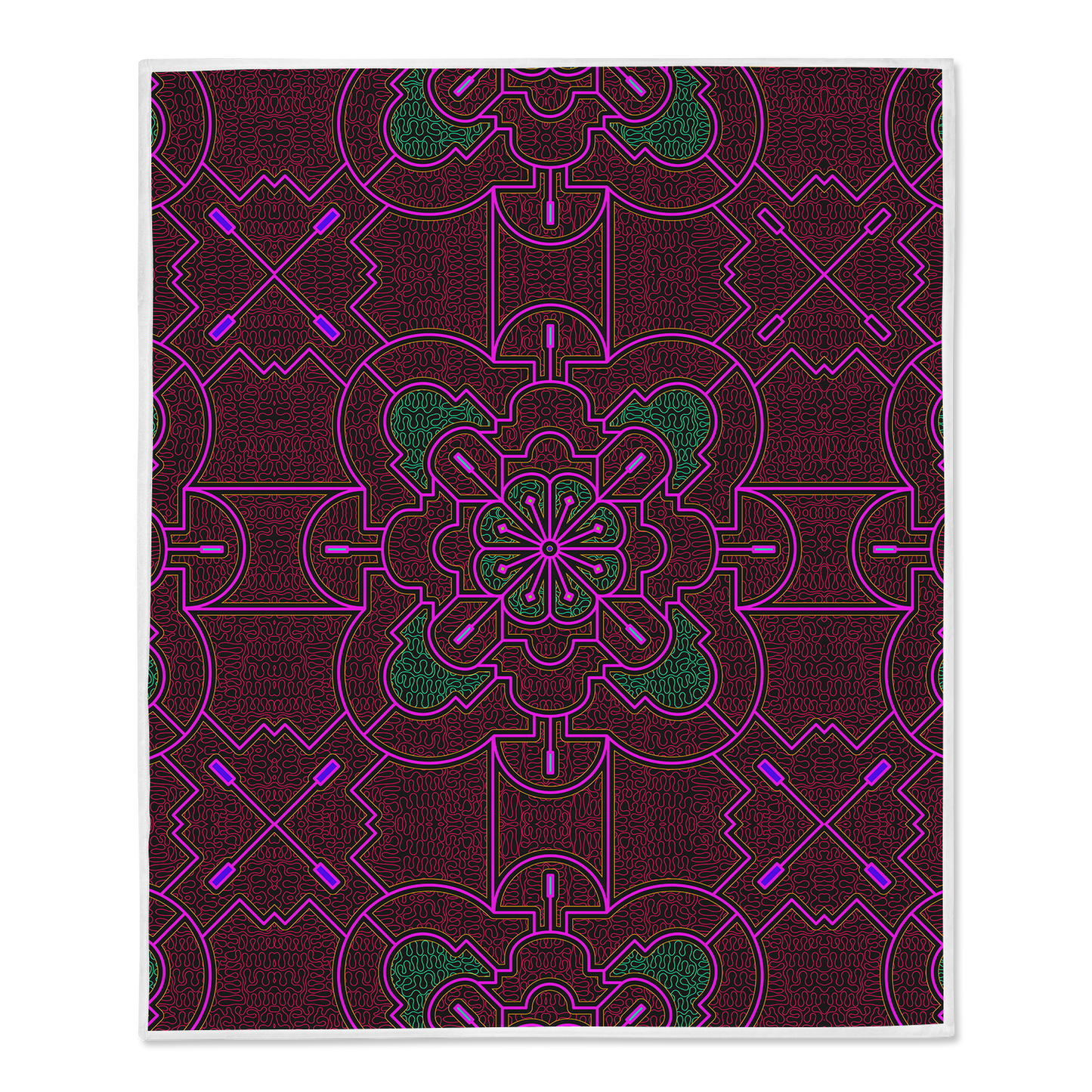 Shipibo IV All Over Print Blanket