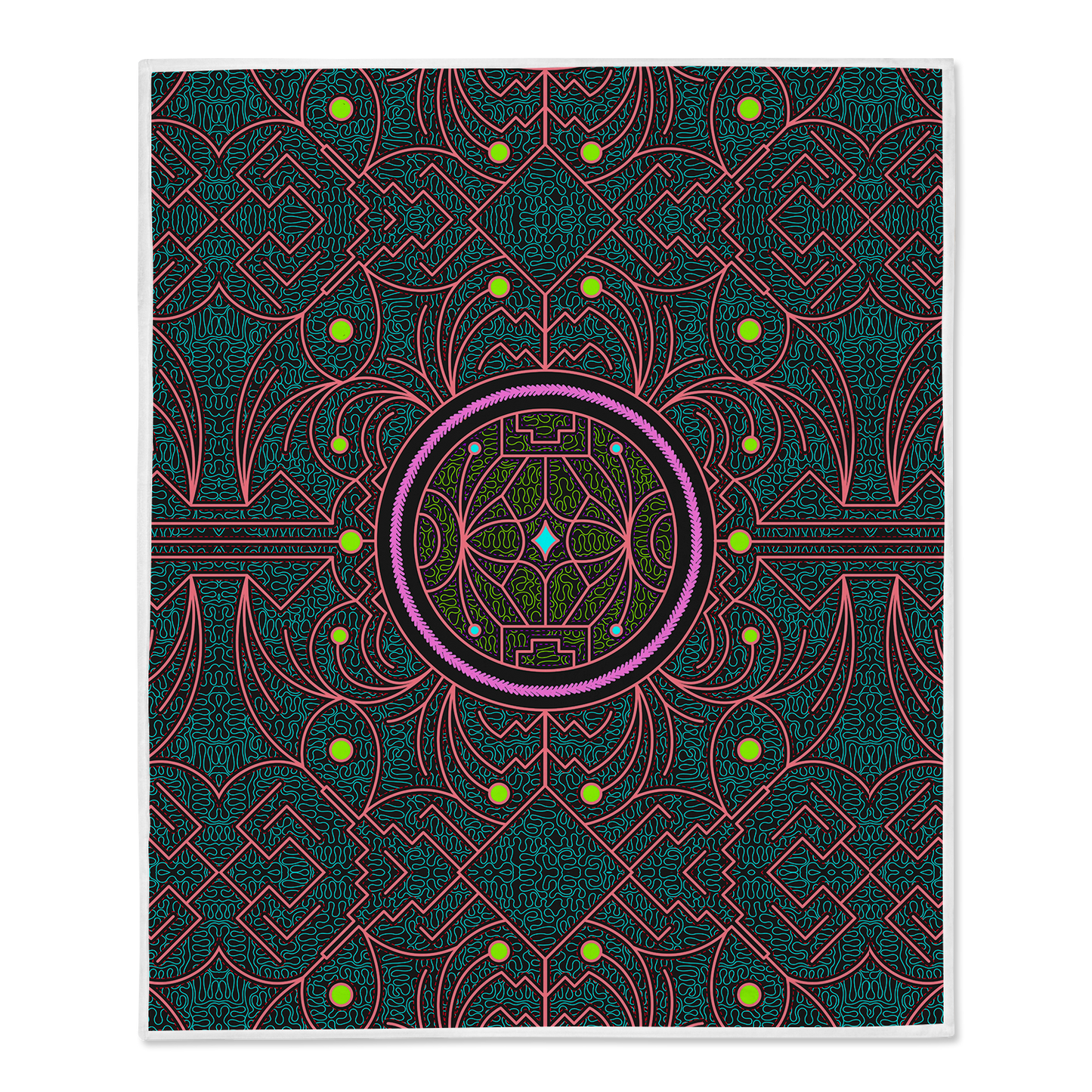 Shipibo II All Over Print Blanket