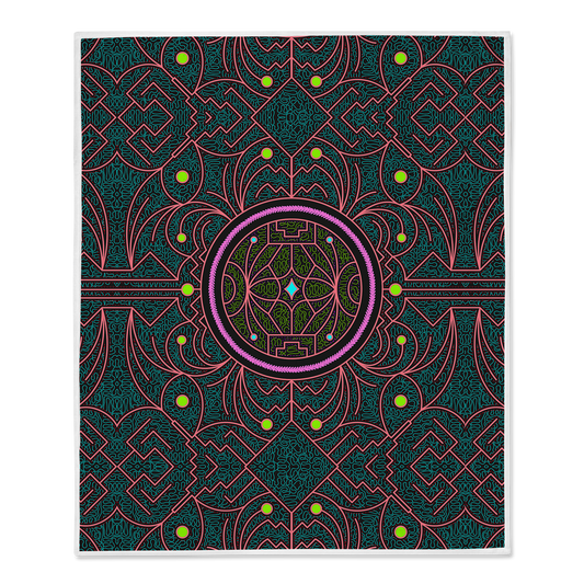 Shipibo II All Over Print Blanket