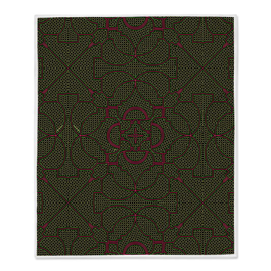 Shipibo III All Over Print Blanket