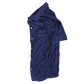 Terry Toweling Resort Button Up - Deep Blue