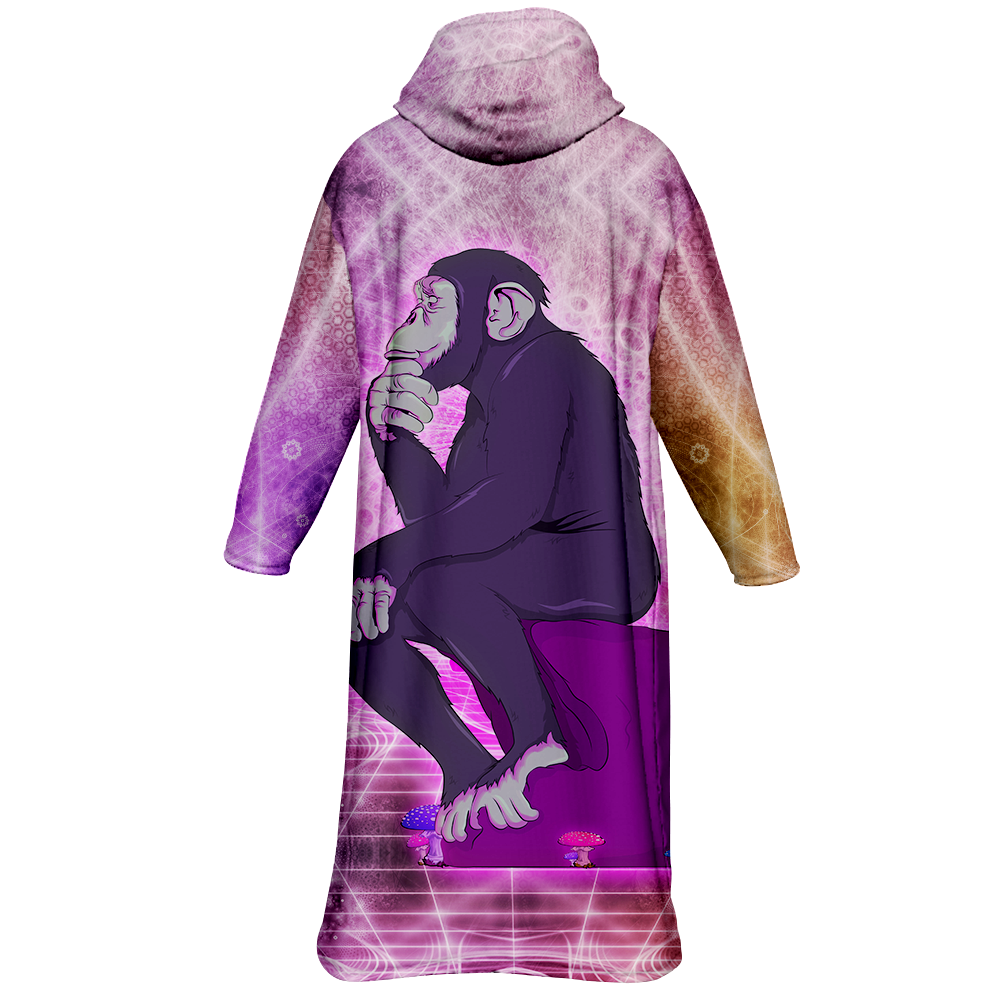 Thinking Ape All Over Print Cloak