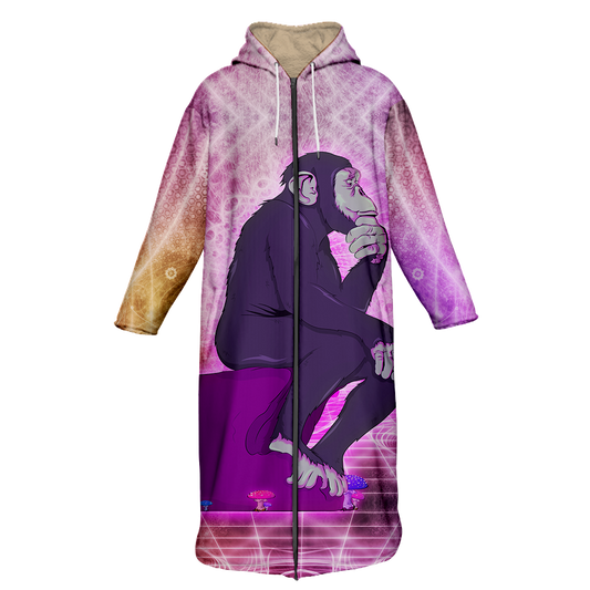 Thinking Ape All Over Print Cloak