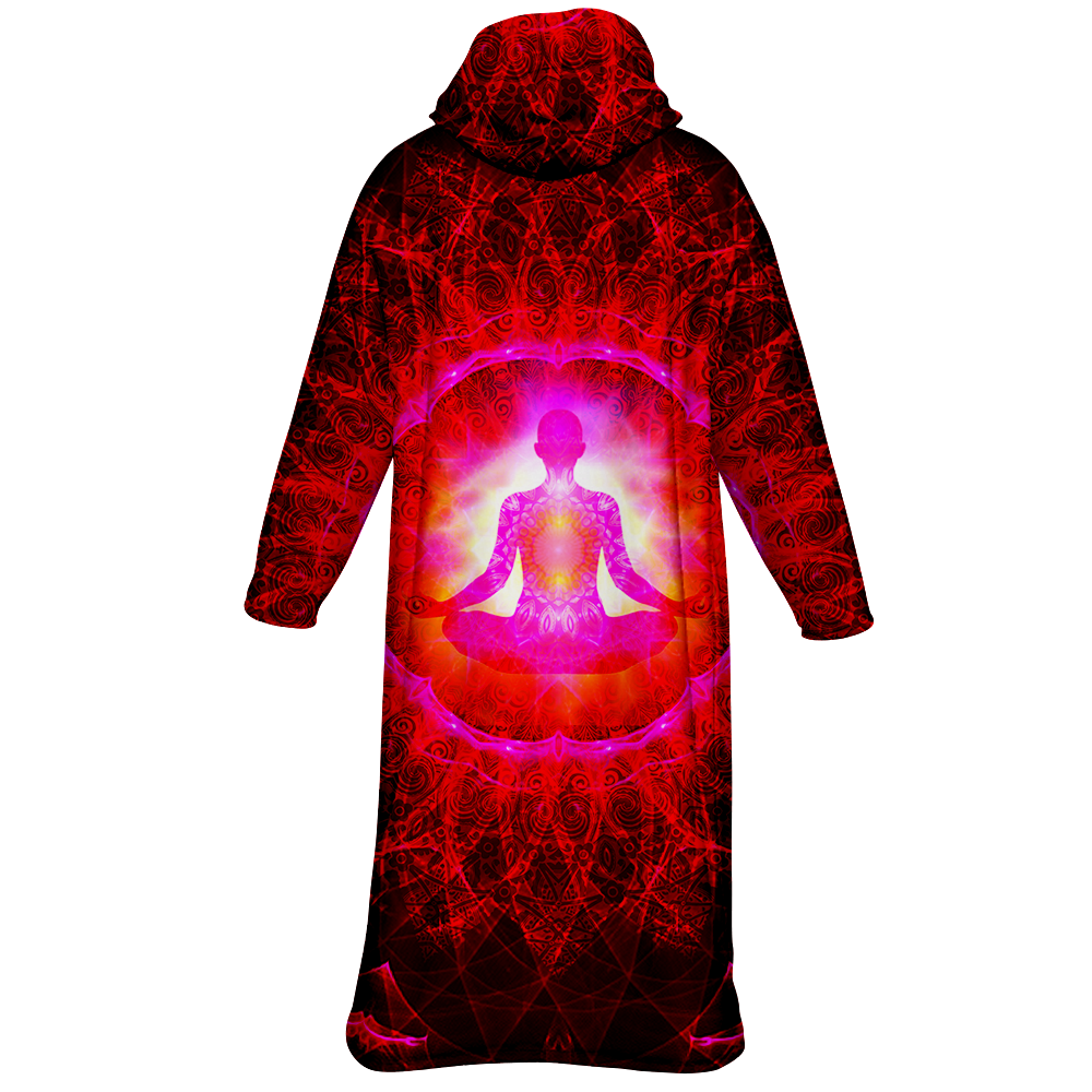 Meditating Psi~ All Over Print Cloak