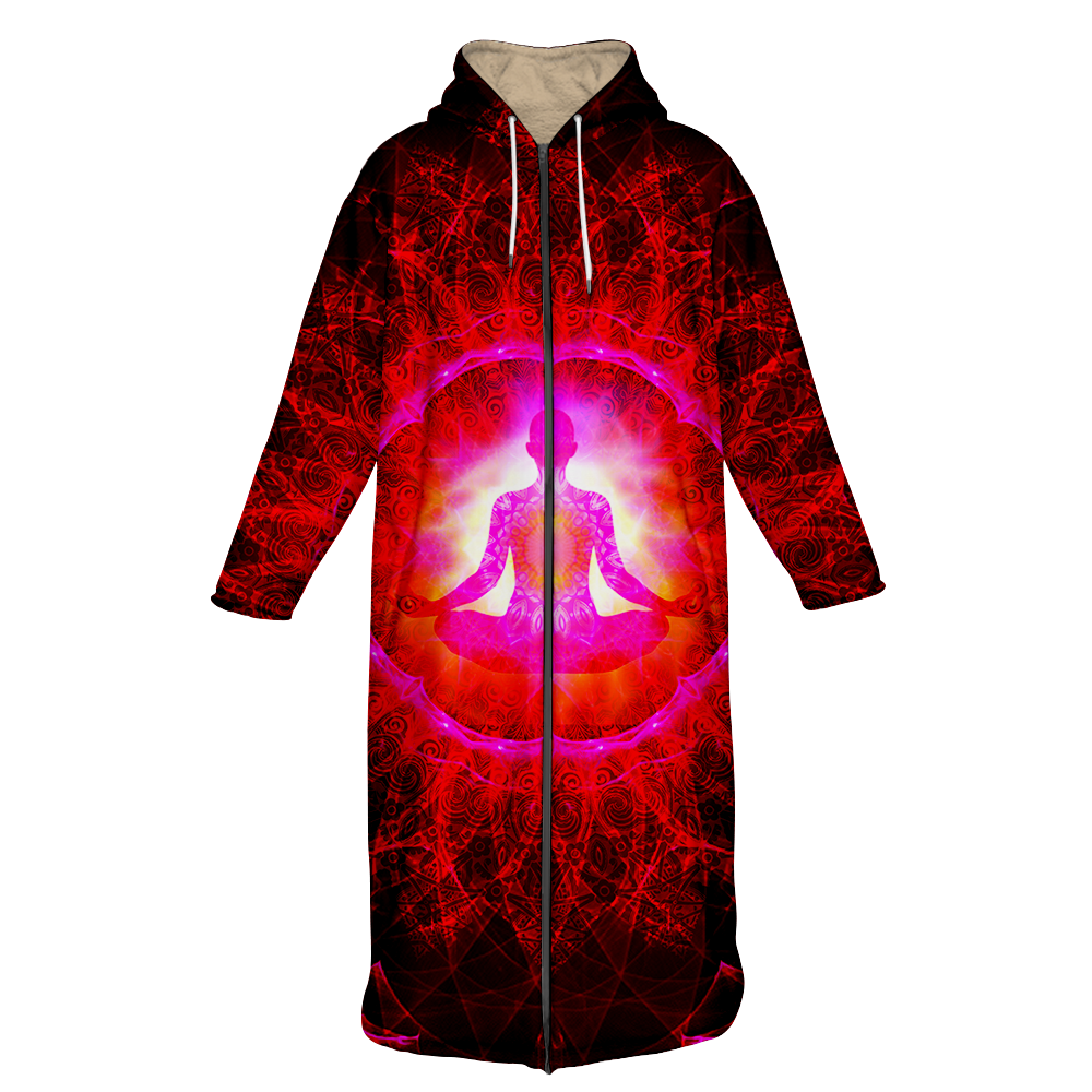 Meditating Psi~ All Over Print Cloak