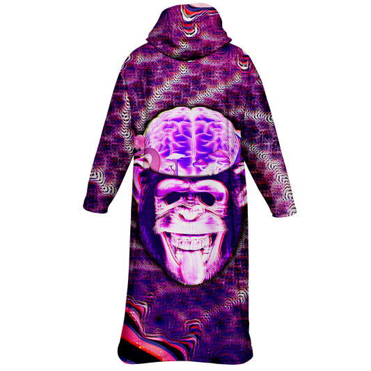 Stoned Ape Brain All Over Print Cloak