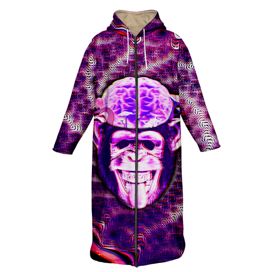 Ston~ Ape Brain All Over Print Cloak