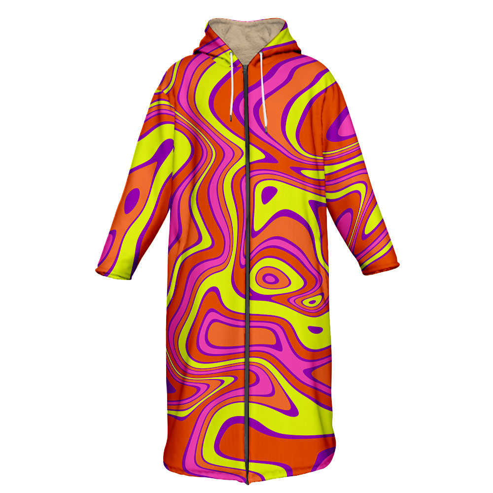 Acid All Over Print Cloak