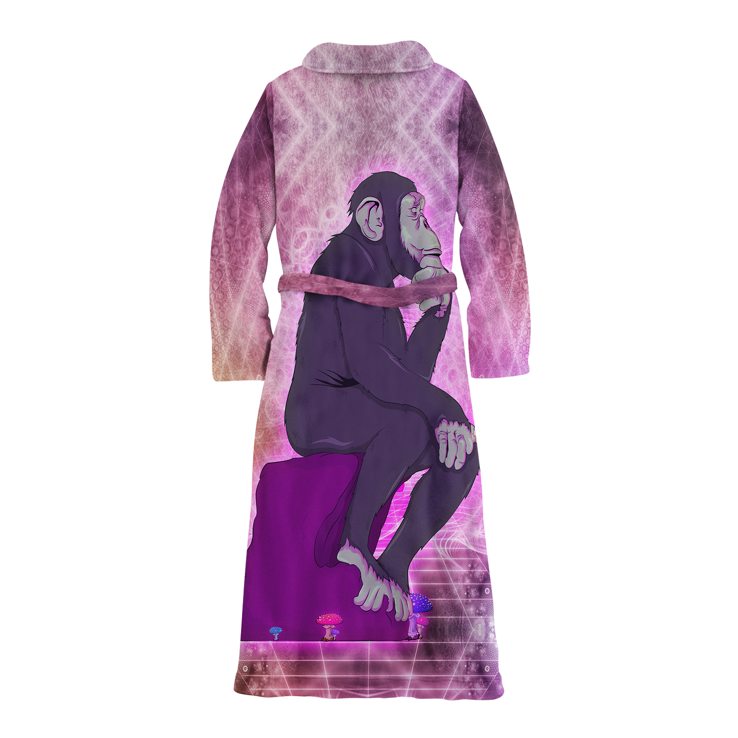 Thinking Ape All Over Print Fleece Robe