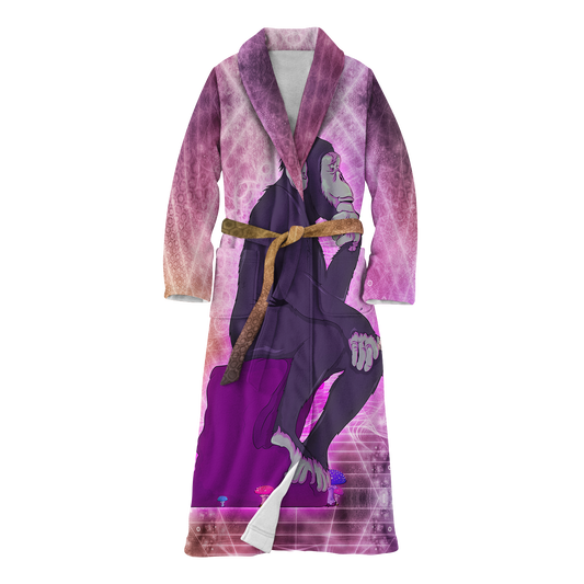 Thinking Ape All Over Print Fleece Robe