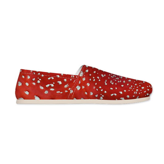 Fly Agaric - Amanita Women's Canvas Fisherman Shoes