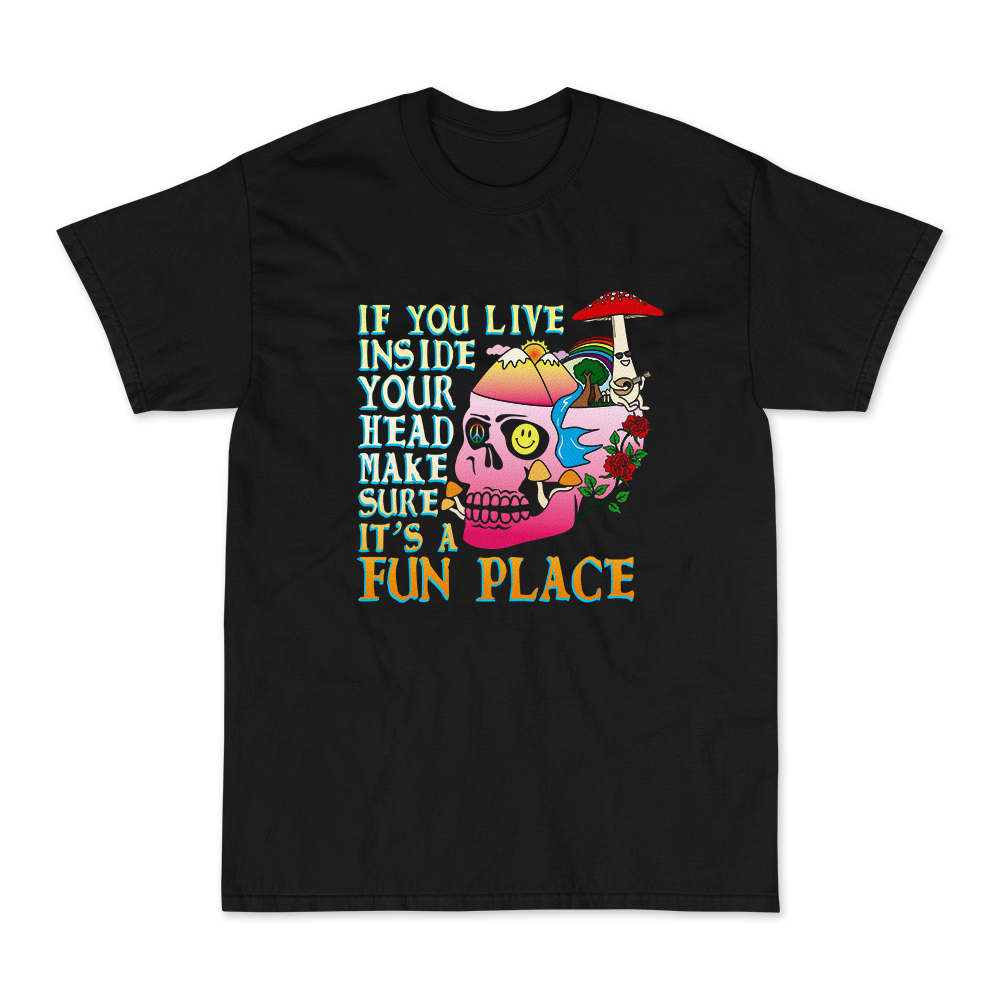 If You Live Inside Your Head Graphic Tee