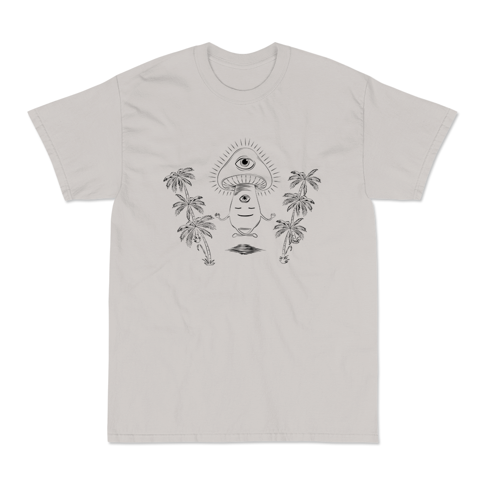 Shroom Beach Meditating Graphic Tee