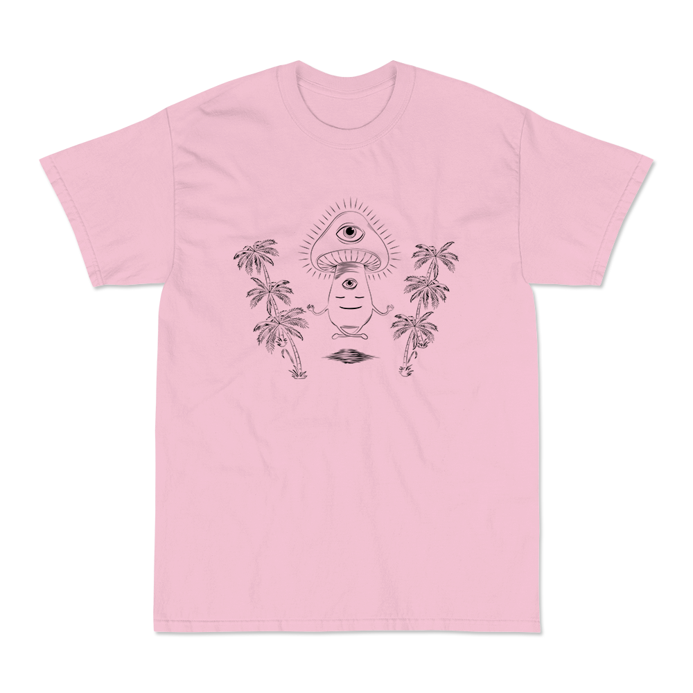 Shroom Beach Meditating Graphic Tee