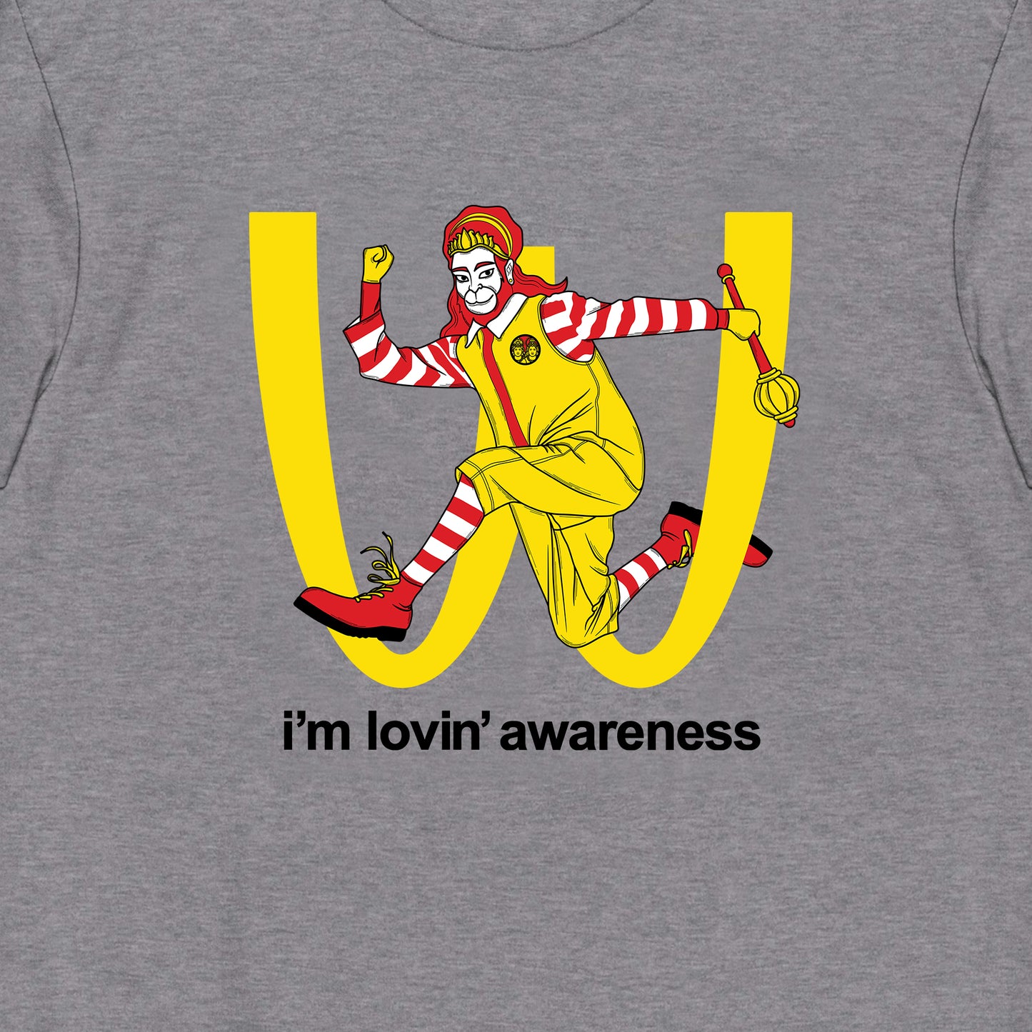 I'm Lovin' Awareness Graphic Long Sleeve Tee