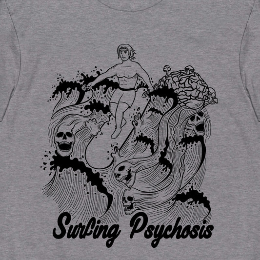 Surfing Psychosis Premium Graphic Tee