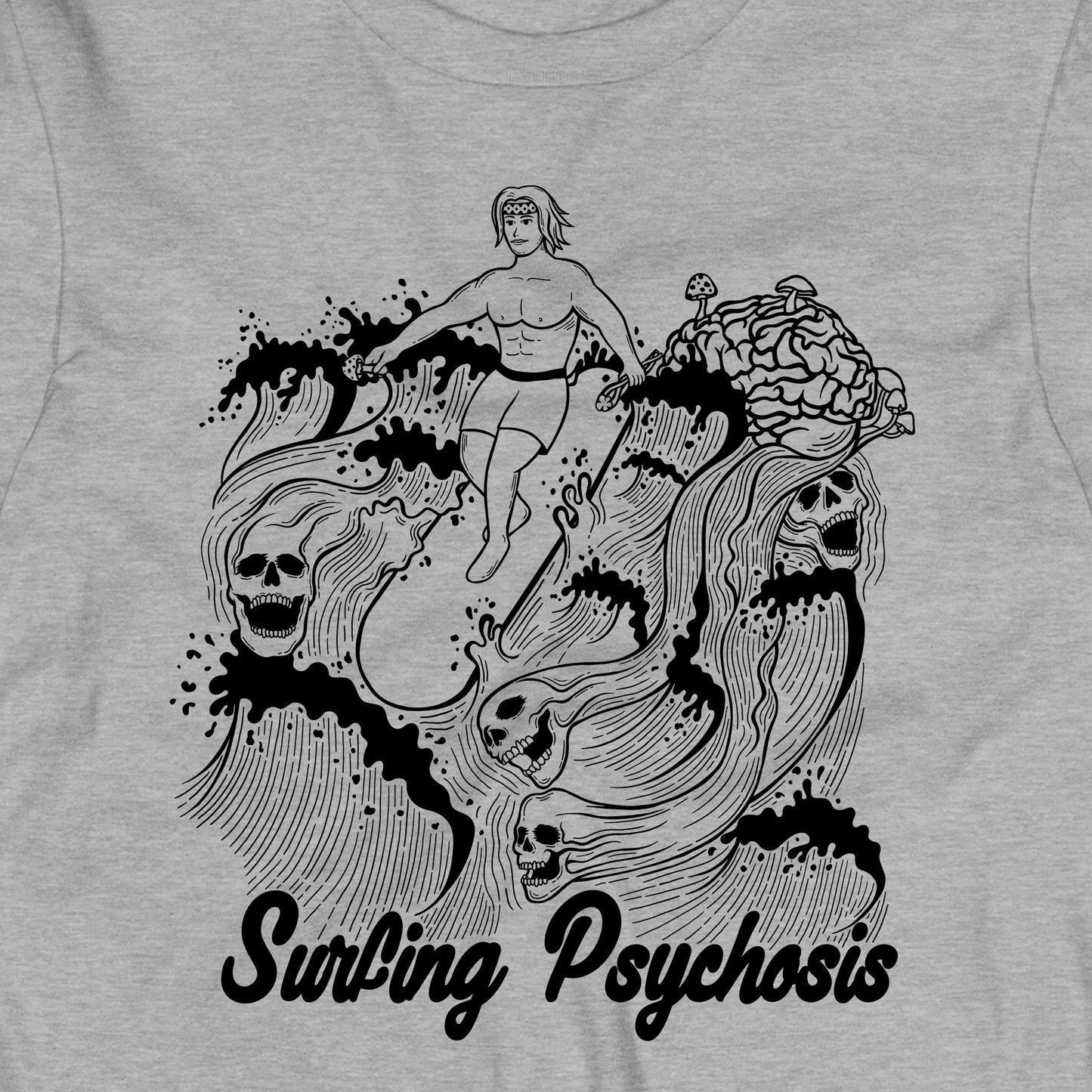 Surfing Psychosis Graphic Tank Top