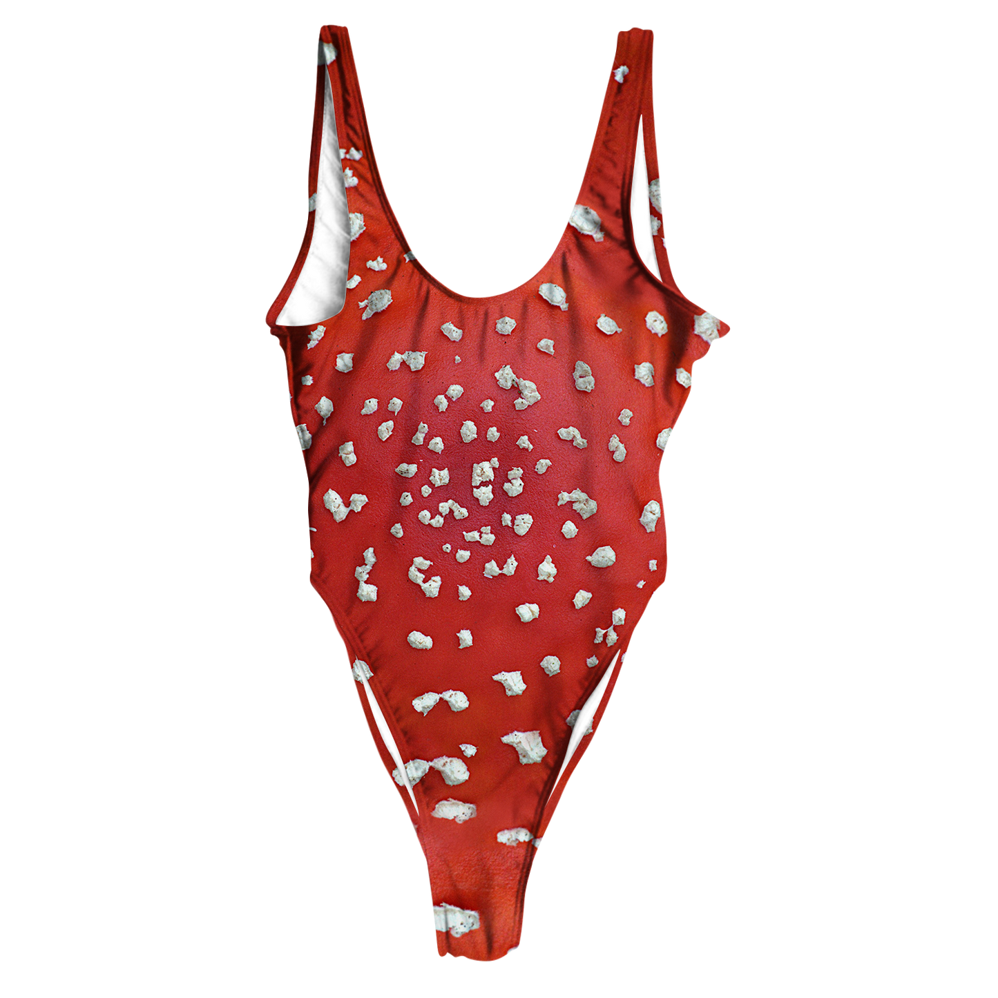 Fly Agaric - Amanita All Over Print High Waist Swimsuit