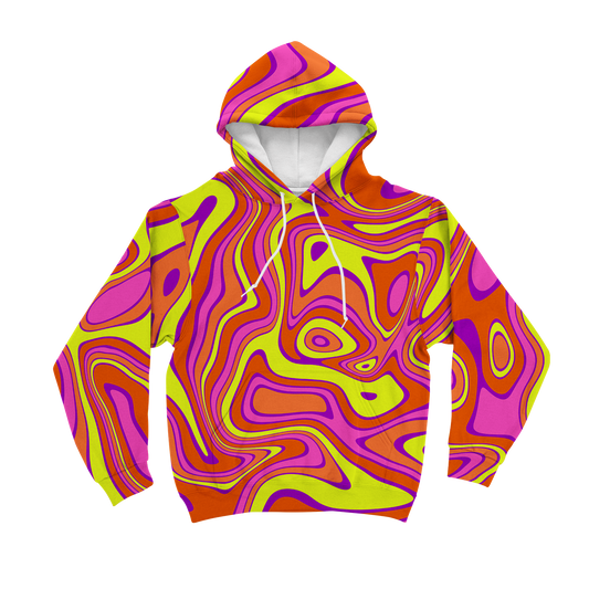 Acid All Over Print Unisex Hoodie