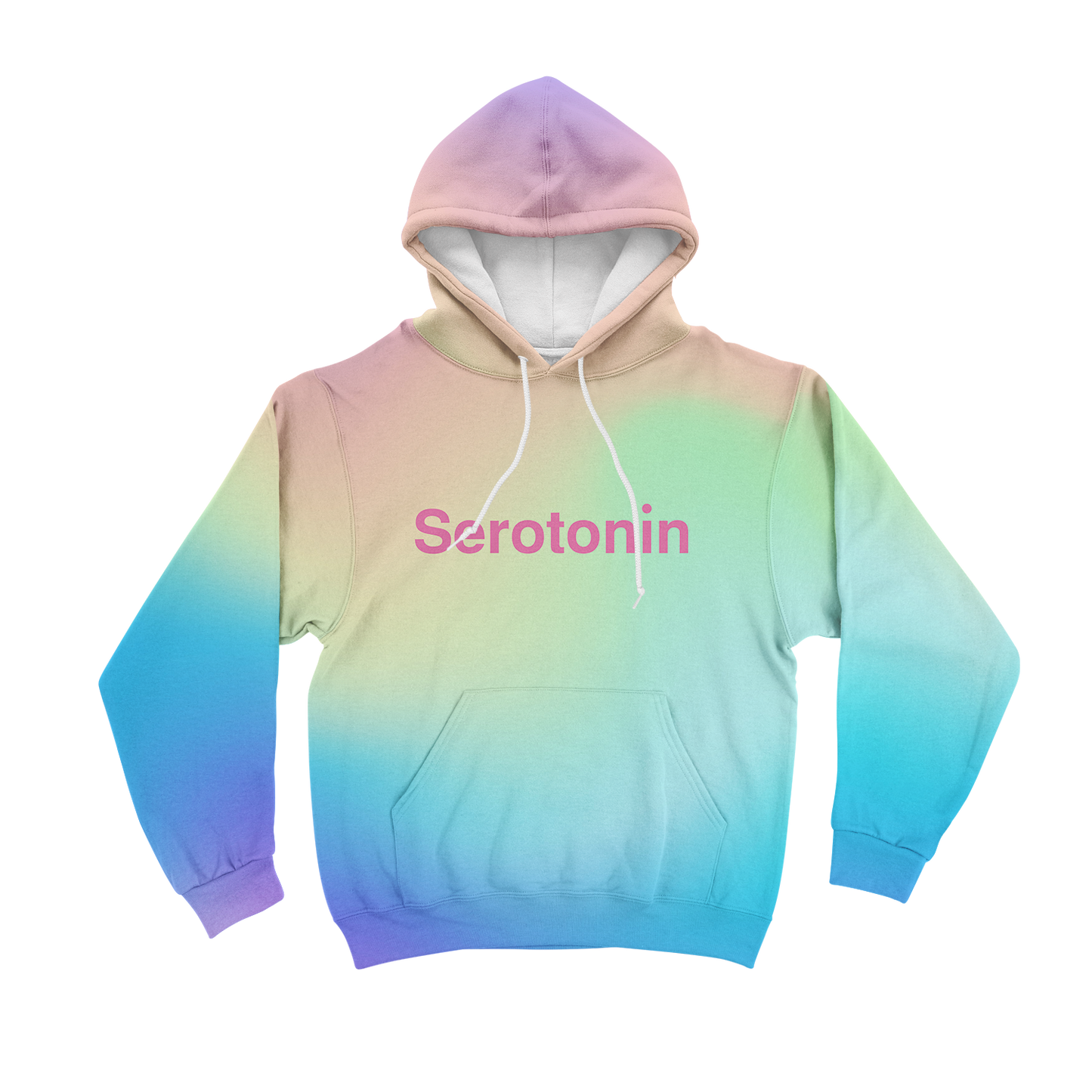 Serotonin All Over Print Unisex Hoodie