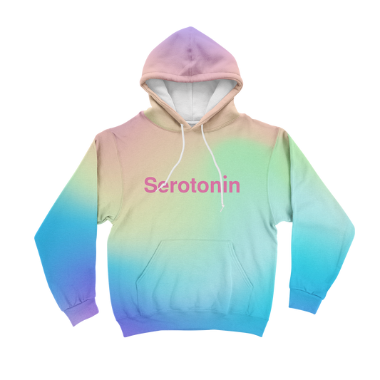 Serotonin All Over Print Unisex Hoodie