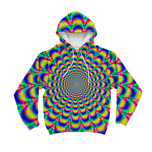 Psi~ Spiral All Over Print Unisex Hoodie