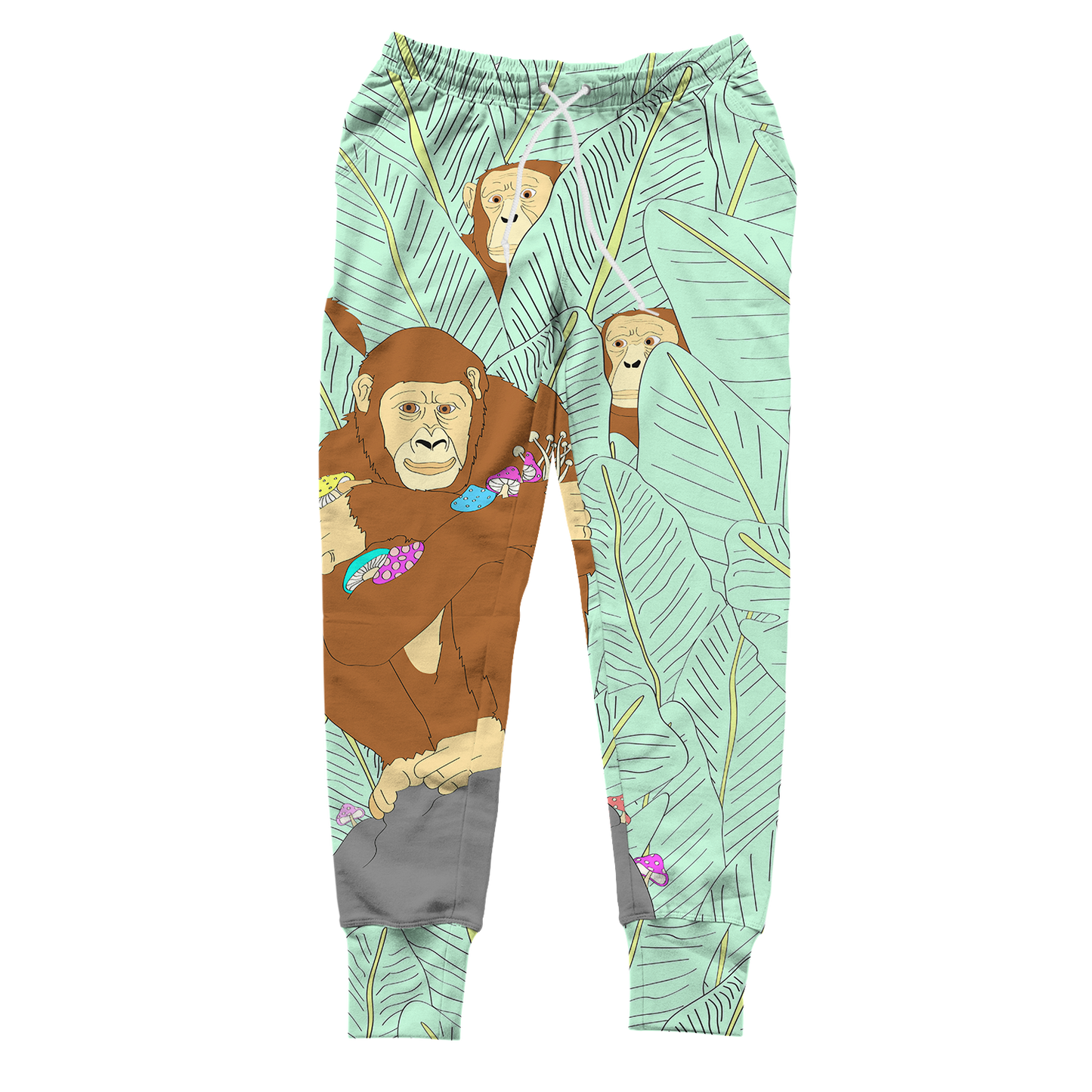 Apes PsychePsi~ elic All Over Print Unisex Joggers