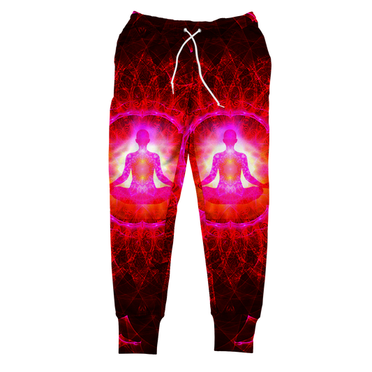 Meditating Psi~ All Over Print Unisex Joggers