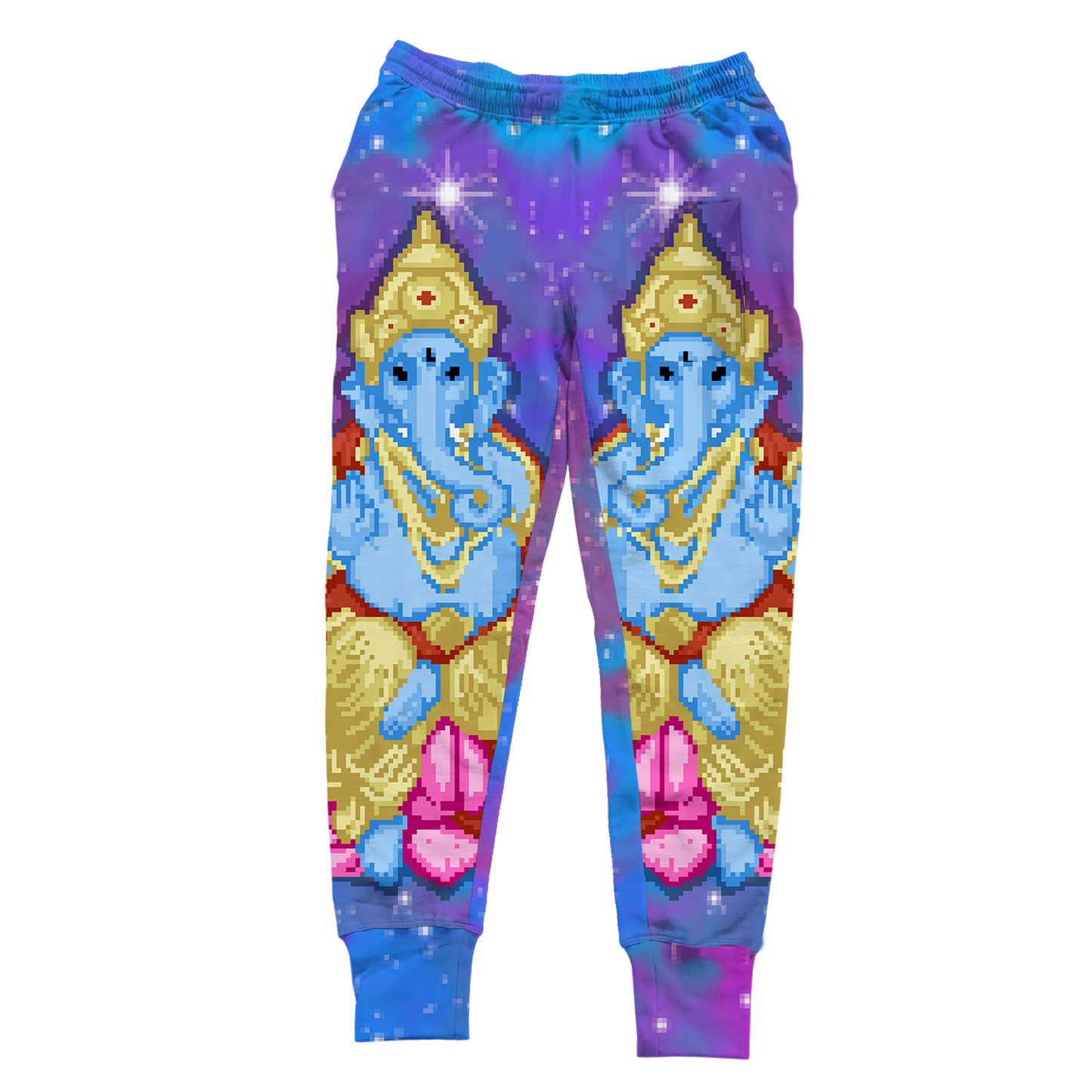 Pixel Ganesha All Over Print Unisex Joggers