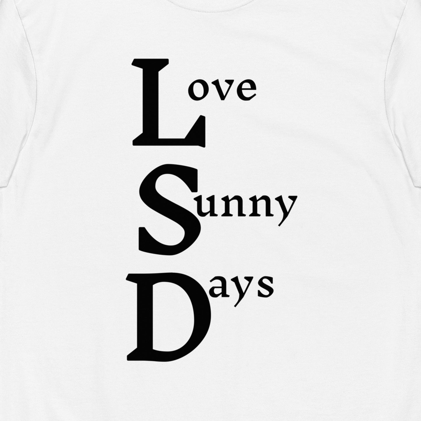 Love Sunny Days Premium Graphic Tee