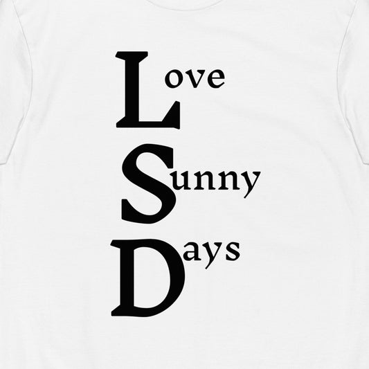Love Sunny Days Premium Graphic Tee